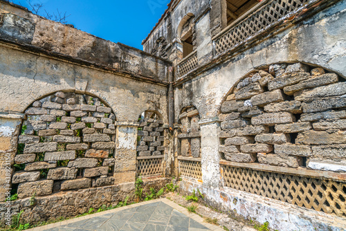 Ancient buildings on Weizhou Island, Beihai City, Guangxi Province, China photo