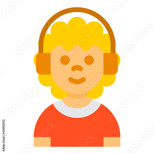 Boy flat icon