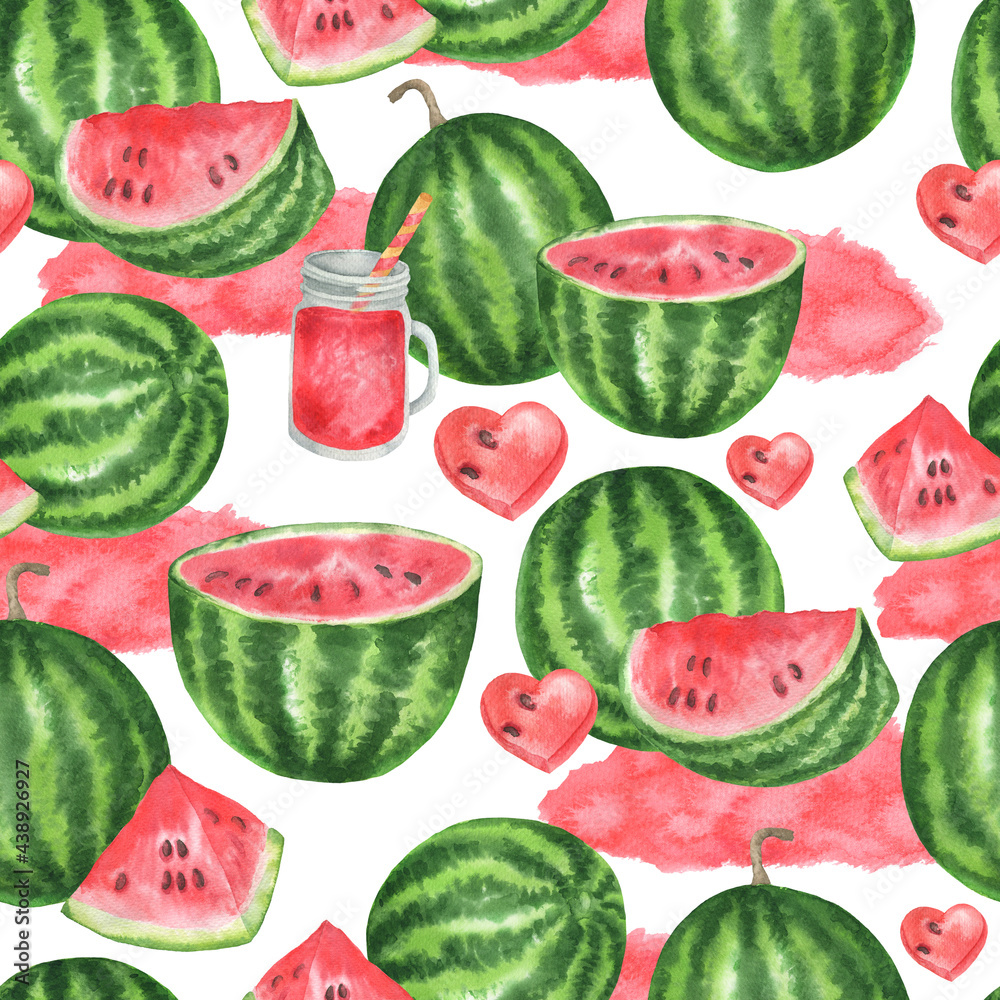 Pattern of watermelon Pattern of watermelon