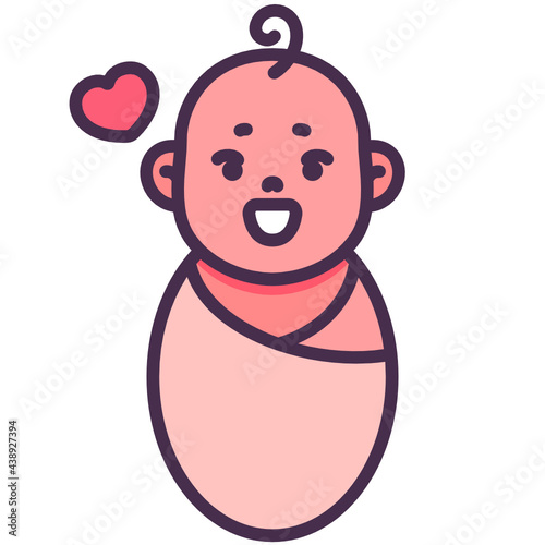 Baby happy
