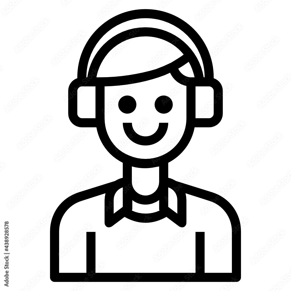 Avatar line icon Avatar line icon