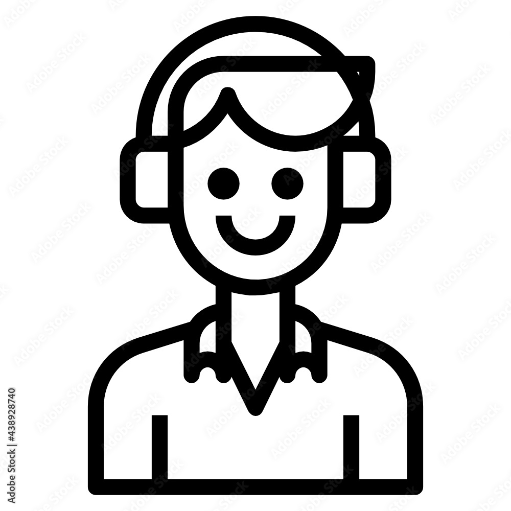 Avatar line icon Avatar line icon