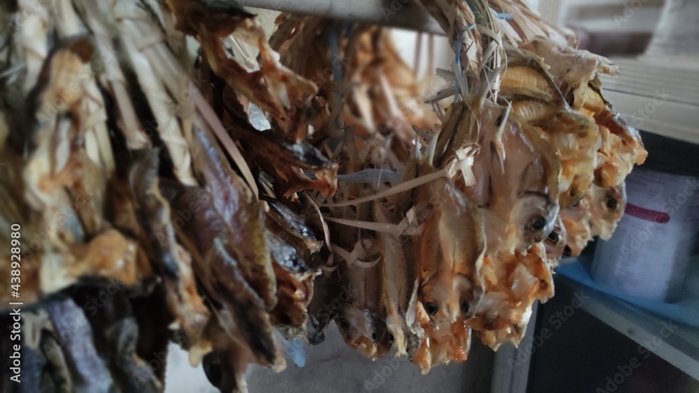 Dried fish, dried food in Thailand Dried fish, dried food in Thailand