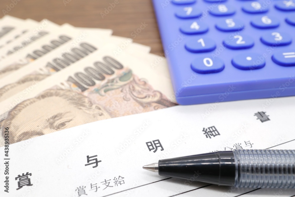 賞与明細書 ボーナス 賞与明細書 ボーナス