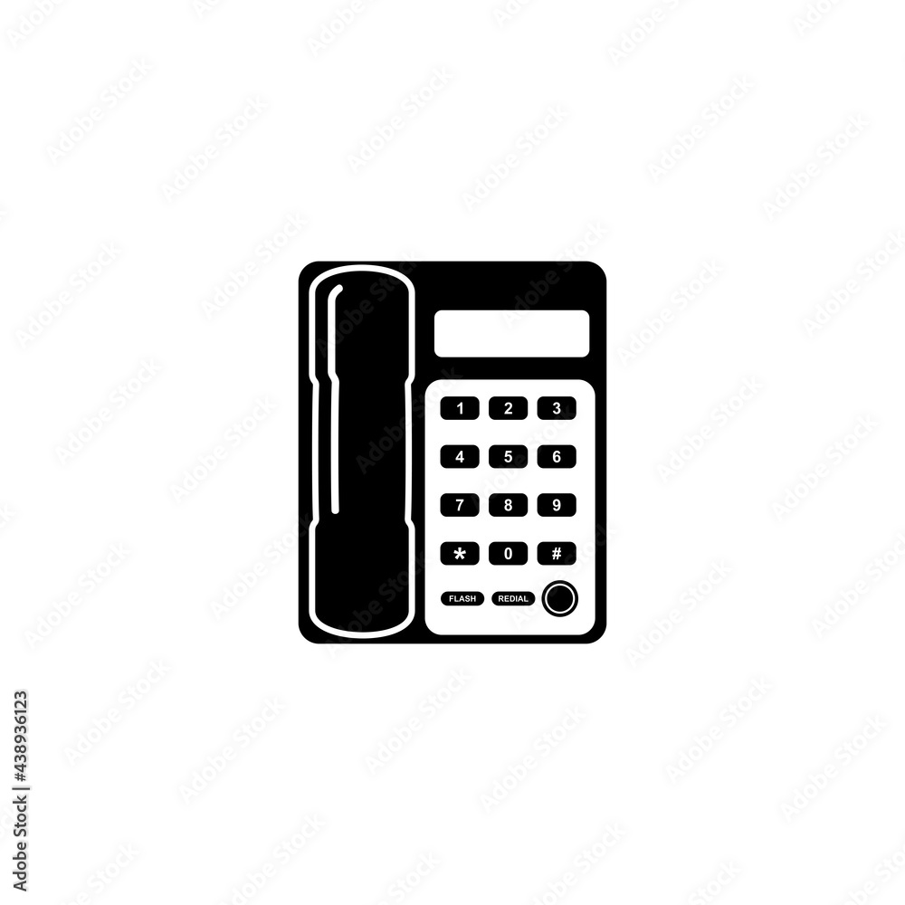 telephone icon set vector sign symbol telephone icon set vector sign symbol