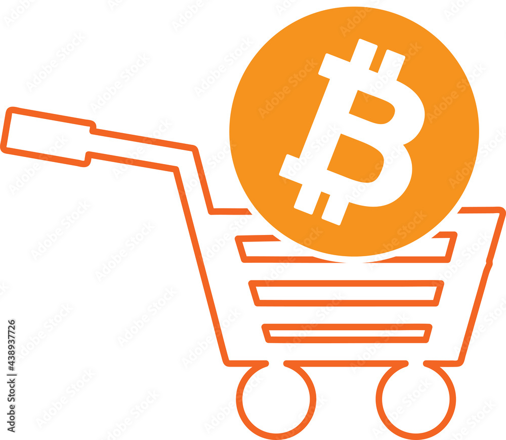 Bitcoin icon sign design