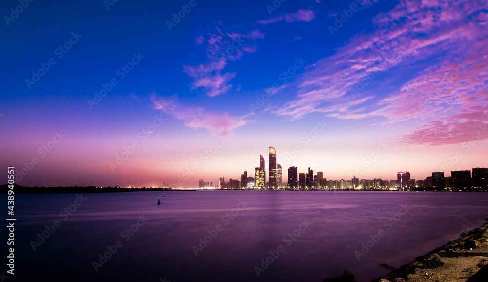 Skyline of Abu Dhabi