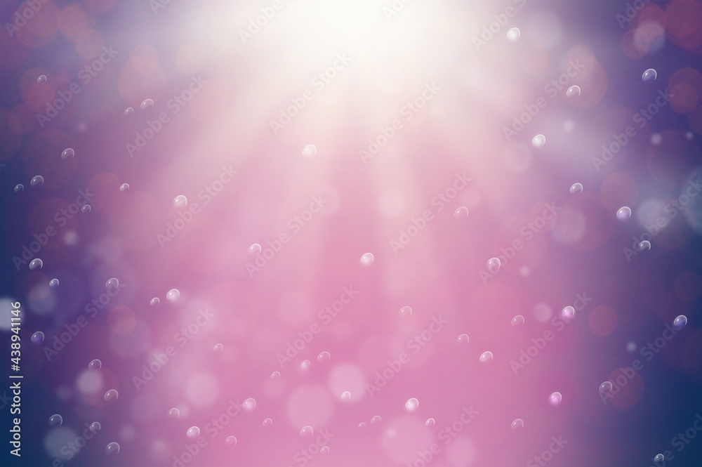 水中でキラキラ光輝く水滴と光の背景 Stock イラスト Adobe Stock 水中でキラキラ光輝く水滴と光の背景 Stock イラスト Adobe Stock