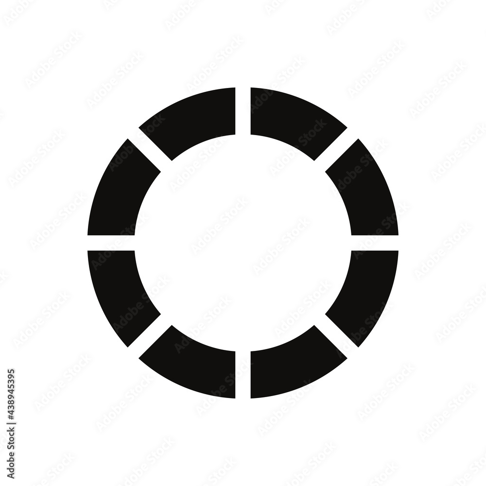 download icon Website Buffer Loader A spinning circle to download information on the website.