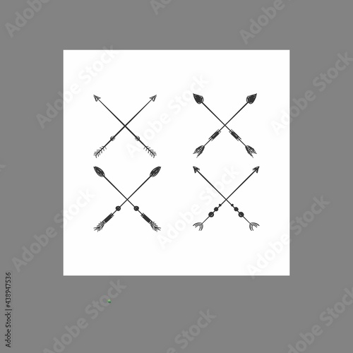 A simple and elegant Arrow design concept suitable for your business