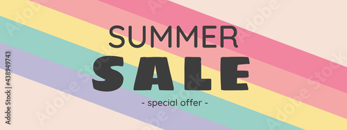 background Summer Sale colorful