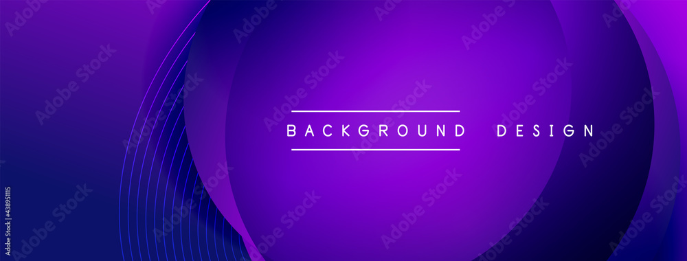 Gradient circles with shadows. Vector techno abstract background. Modern overlapping forms wallpaper background, design template Gradient circles with shadows. Vector techno abstract background. Modern overlapping forms wallpaper background, design template