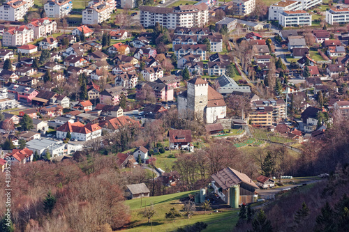 View of Werdenberg Castle photo