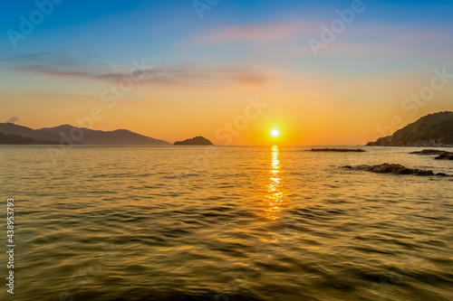 Fototapeta Naklejka Na Ścianę i Meble -  Morning has broken, A beautiful and tranquil Island  in Guangdong,China