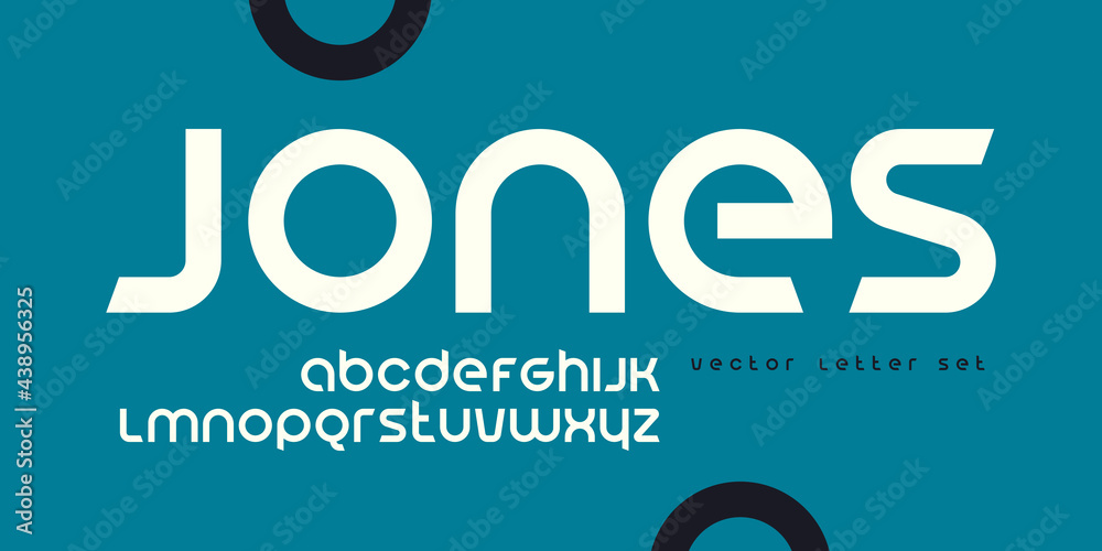 Vector geometric lowercase letter set, alphabet, font, typography Vector geometric lowercase letter set, alphabet, font, typography