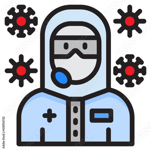 PPE color line style icon