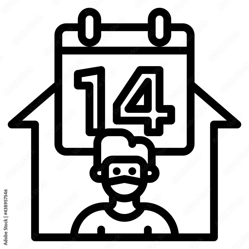 quarantine outline style icon quarantine outline style icon