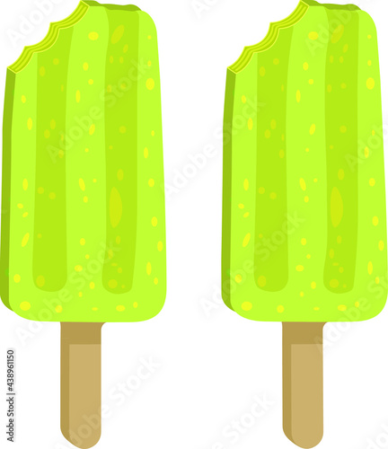 The Ice cream yellow two
