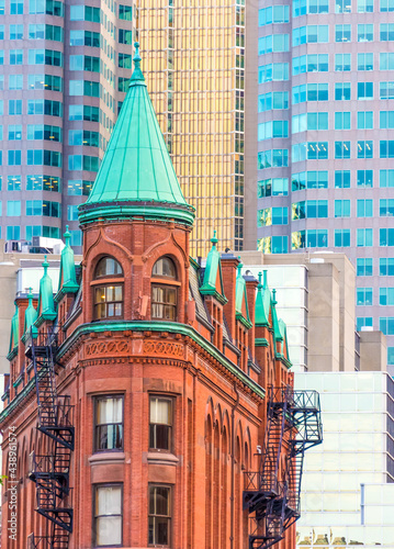Photography Colonial Flatiron or Gooderham building, Toronto, Canada