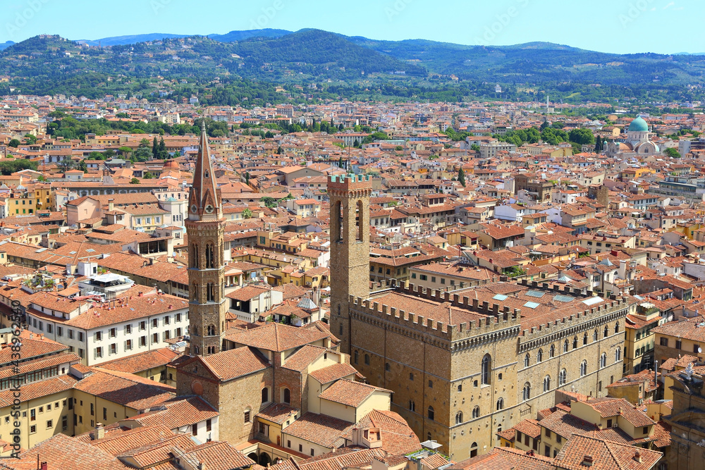Florence cityscape and architecture. Italy