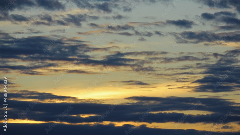 Obraz premium Sunset in the sky