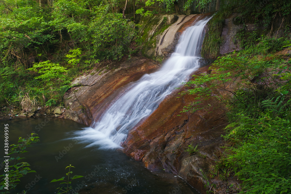 Early summer scenery of Dabie Mountain Bodao Peak Scenic Area in Luotian, Huanggang, Hubei, China