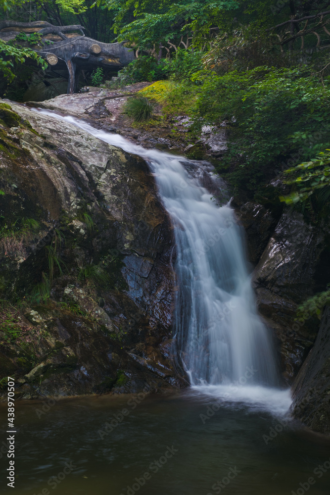 Early summer scenery of Dabie Mountain Bodao Peak Scenic Area in Luotian, Huanggang, Hubei, China