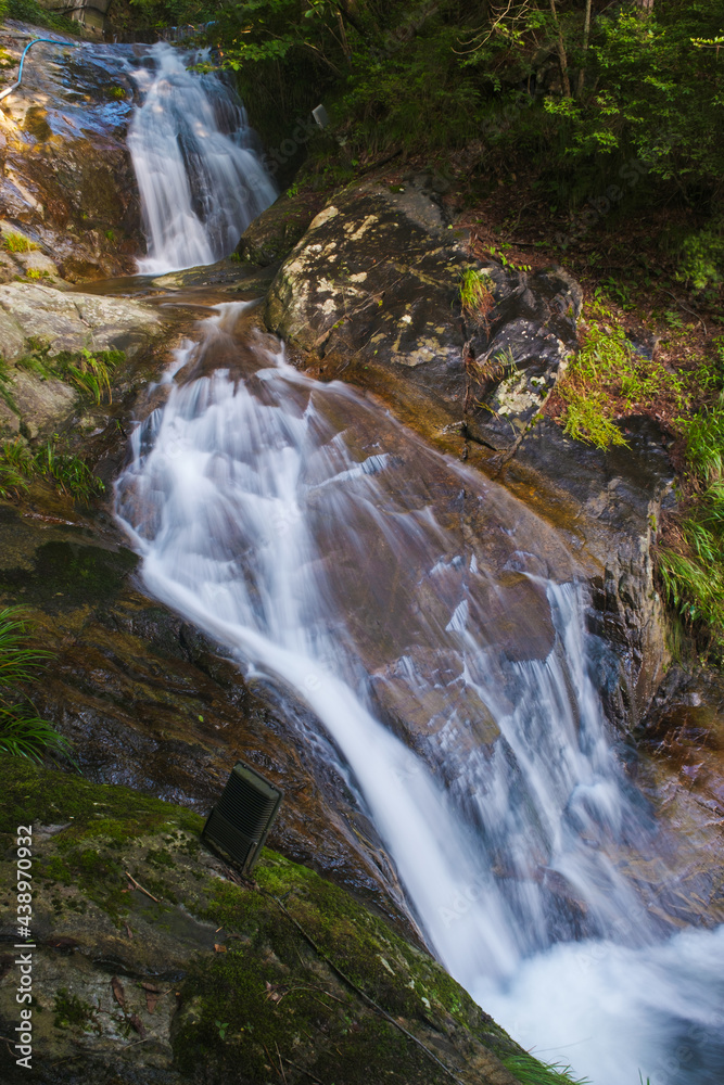 Early summer scenery of Dabie Mountain Bodao Peak Scenic Area in Luotian, Huanggang, Hubei, China Early summer scenery of Dabie Mountain Bodao Peak Scenic Area in Luotian, Huanggang, Hubei, China