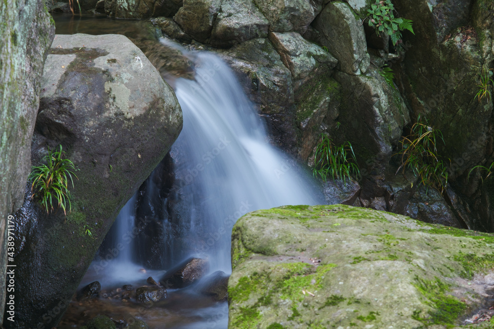Early summer scenery of Dabie Mountain Bodao Peak Scenic Area in Luotian, Huanggang, Hubei, China Early summer scenery of Dabie Mountain Bodao Peak Scenic Area in Luotian, Huanggang, Hubei, China