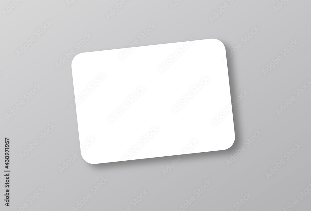 Realistic business branding cards template mockup with shadows. Vector illustration. Realistic business branding cards template mockup with shadows. Vector illustration.