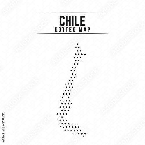 Dotted Map of Chile
