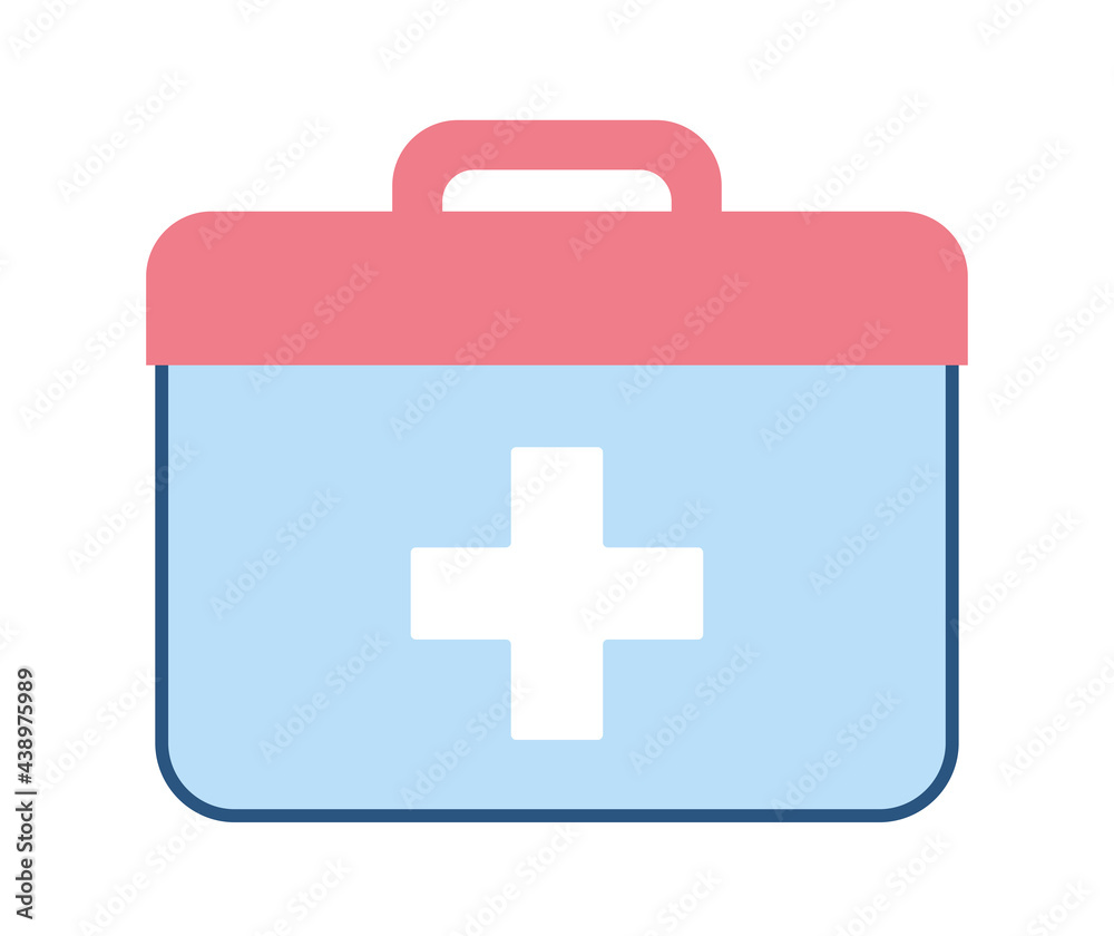 Obraz premium first aid suitcase