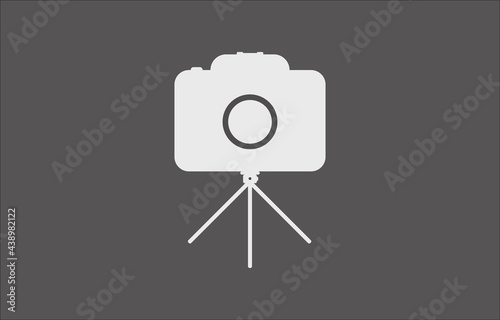 camera photographic isolated icon illustration design
