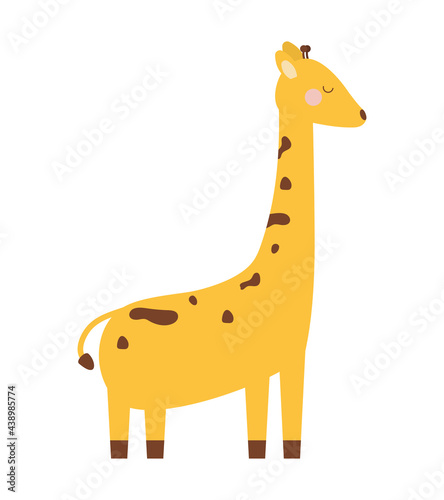 pretty giraffe icon