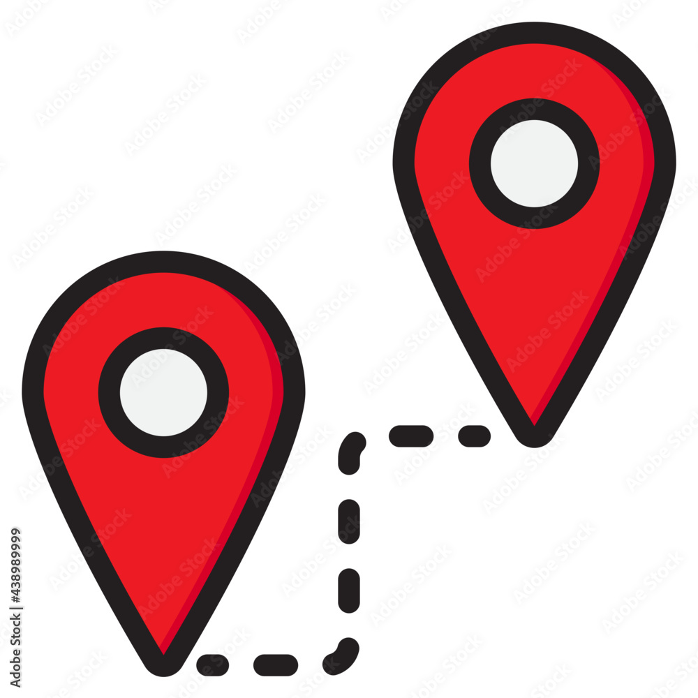 direction color line style icon direction color line style icon