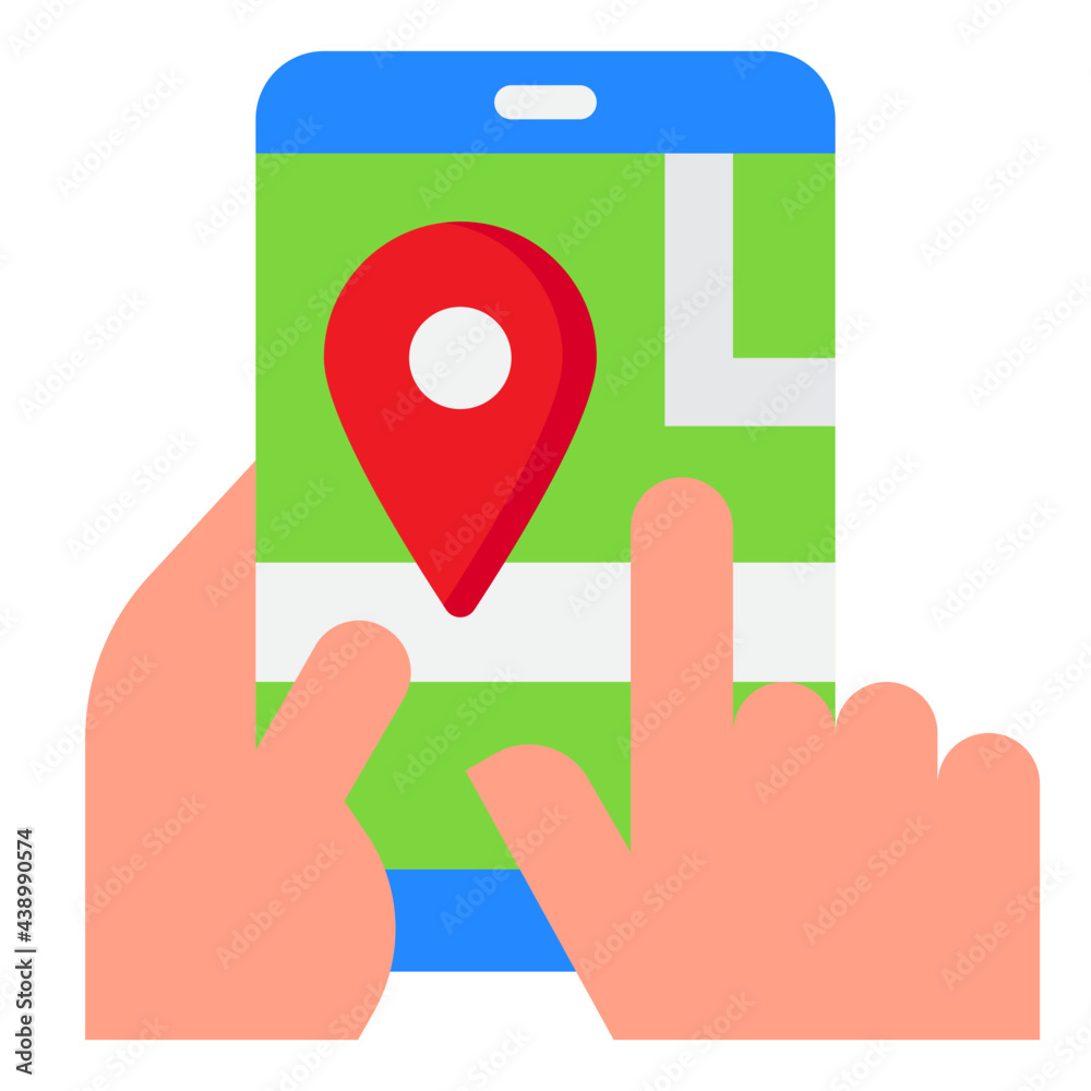 mobilephone flat style icon mobilephone flat style icon