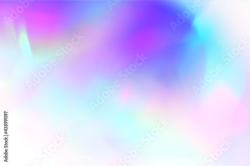 Obraz na płótnie Blurred gradient light refraction overlay effect . abstract neon image