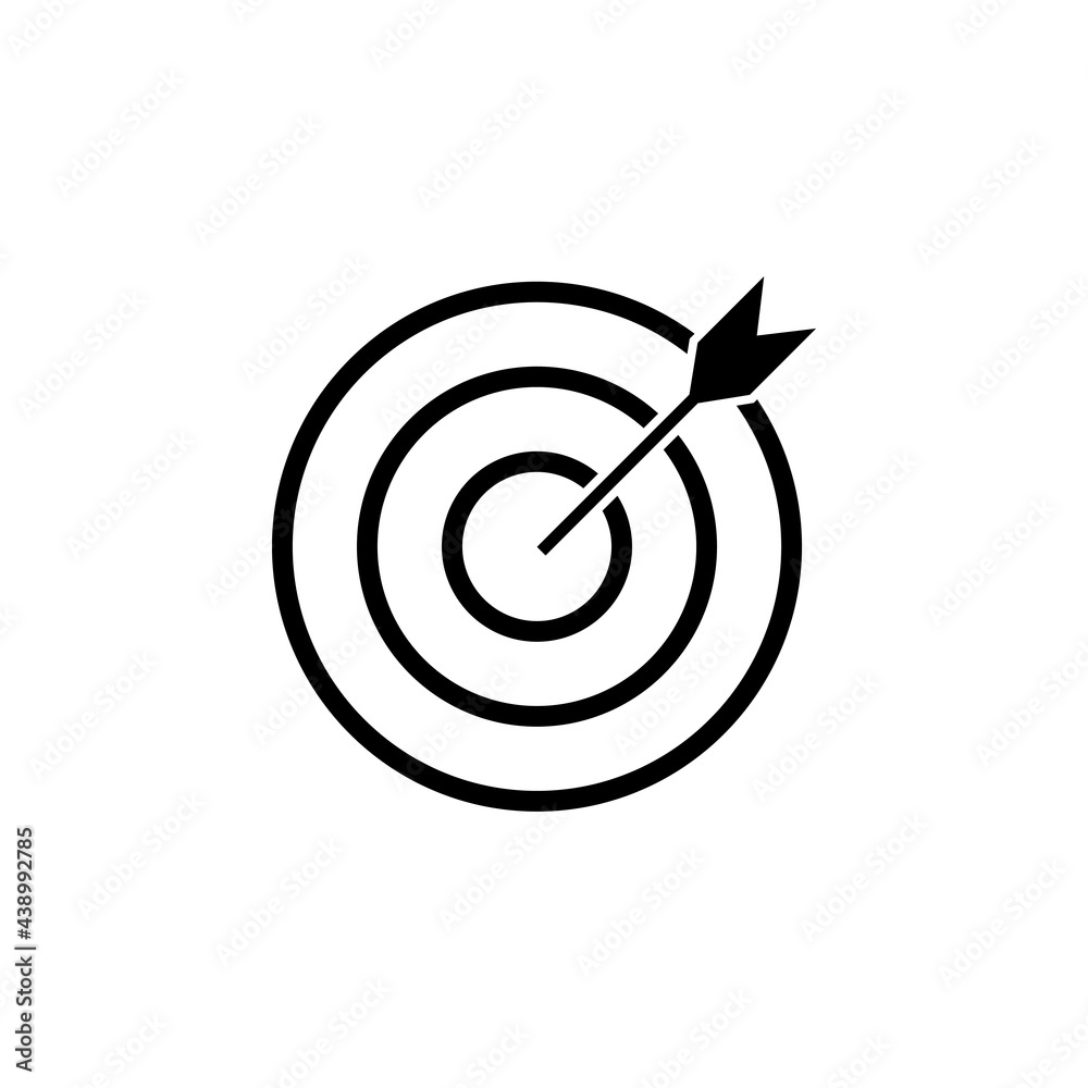 target icon, aim vector destination illustration target icon, aim vector destination illustration