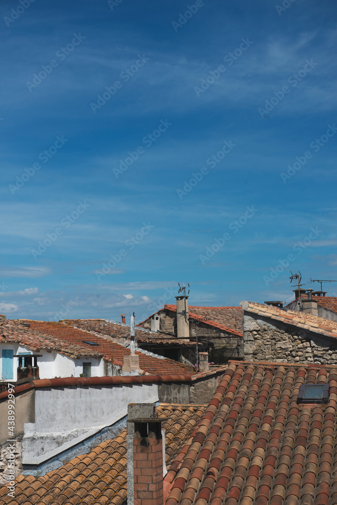 old roof tops, France