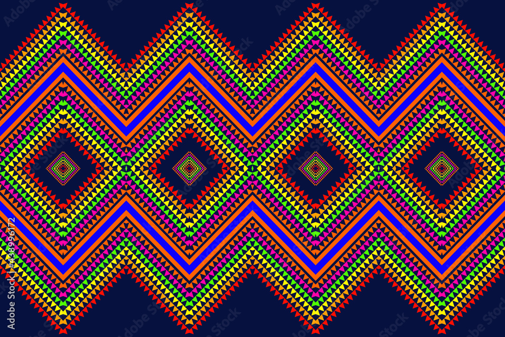 ethnic seamless pattern traditional background Design for carpet,wallpaper,clothing,wrapping,batik,fabric,Vector illustration embroidery style. ethnic seamless pattern traditional background Design for carpet,wallpaper,clothing,wrapping,batik,fabric,Vector illustration embroidery style.