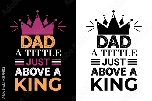 dad a tittle just above king i never dreamed i'd grow up to be a super sexy cat dad but here i am killing it t-shirt. Father day's t-shit. Dad t-shirt design