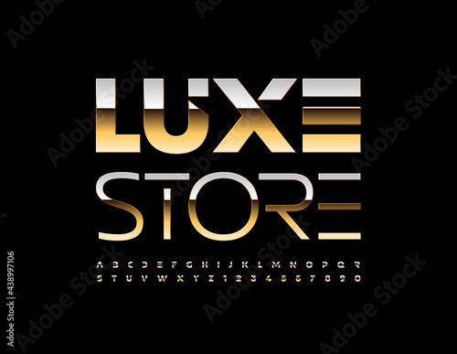Принти на полотні Vector elite logo Luxe Store