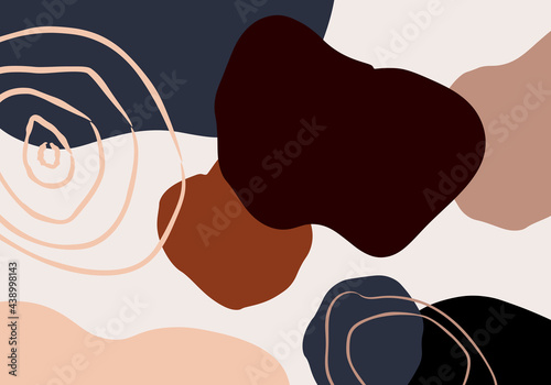 Abstract minimal background. Vector illustration.