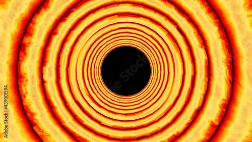 Modern backdrop design., shiny wall studio appearing glowing corridor wave, ultraviolet spectrum., 4K Looping Animated Background