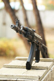 AK black assault rifle automatic weapon gun 