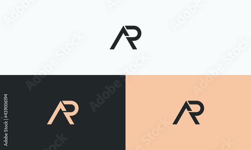 AR and AR Letter Logo