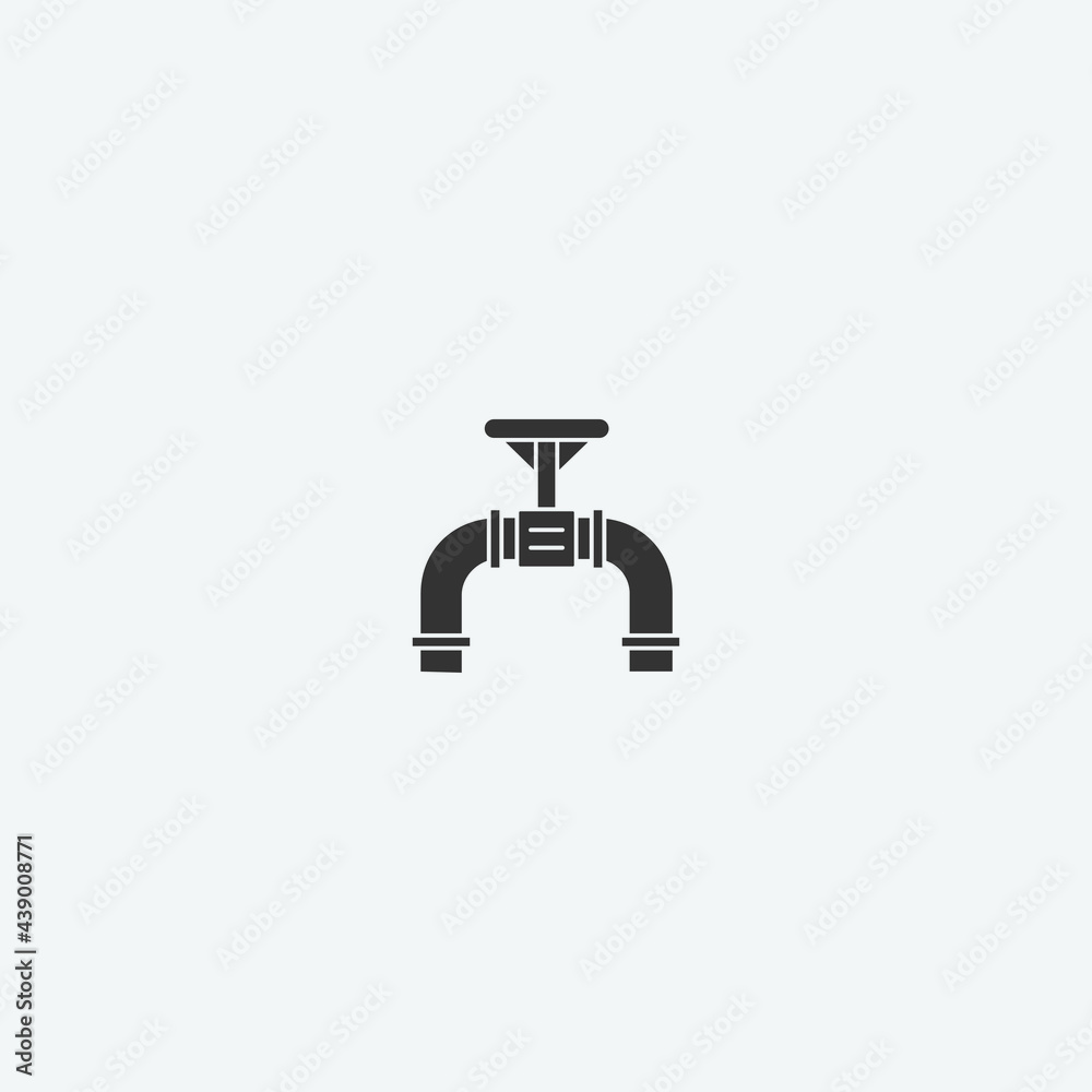 Car tyre vector icon illustration sign