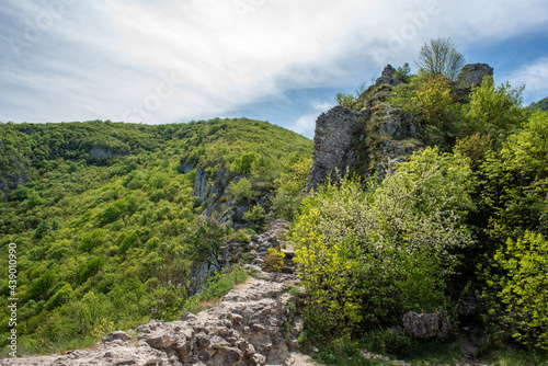 Soko Grad medieval fortress near the city of Sokobanja in Eastern Serbia