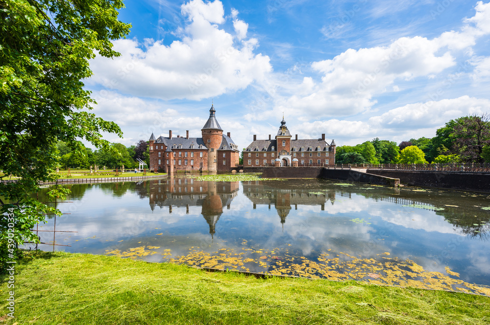 Wasserburg Anholt bei Bocholt im Münsterland (NRW)