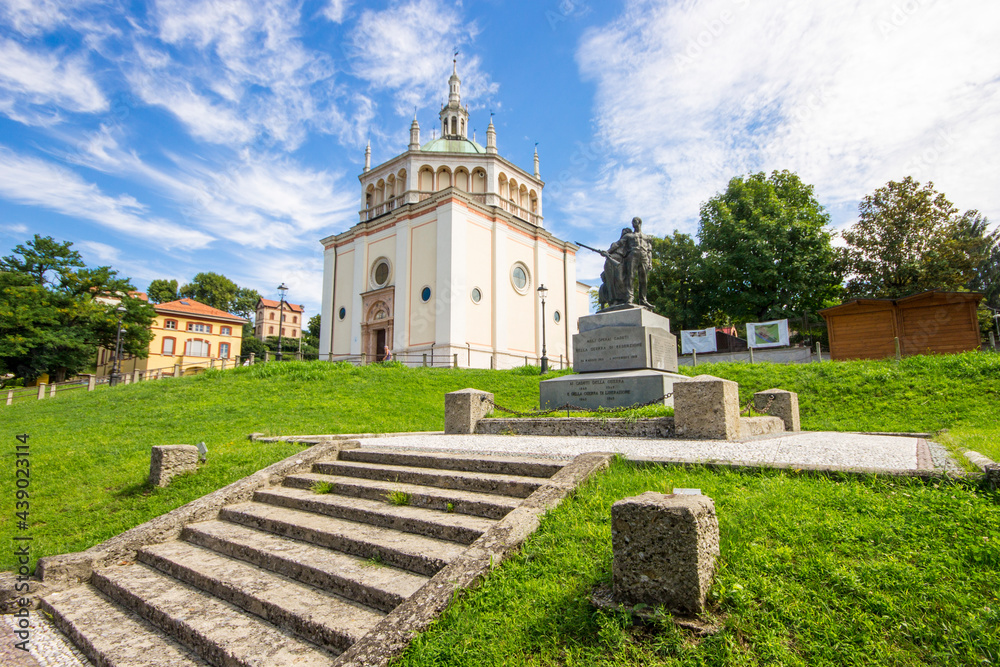Crespi d'Adda, a historic settlement in Lombardy, Italy, great example of 19th-century company towns in Europe. World Heritage Site Crespi d'Adda, a historic settlement in Lombardy, Italy, great example of 19th-century company towns in Europe. World Heritage Site